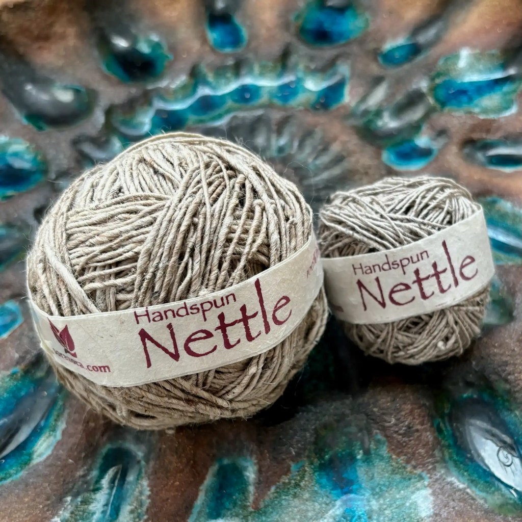 Hand Spun Himalayan Nettle 1ply 30g / 100g